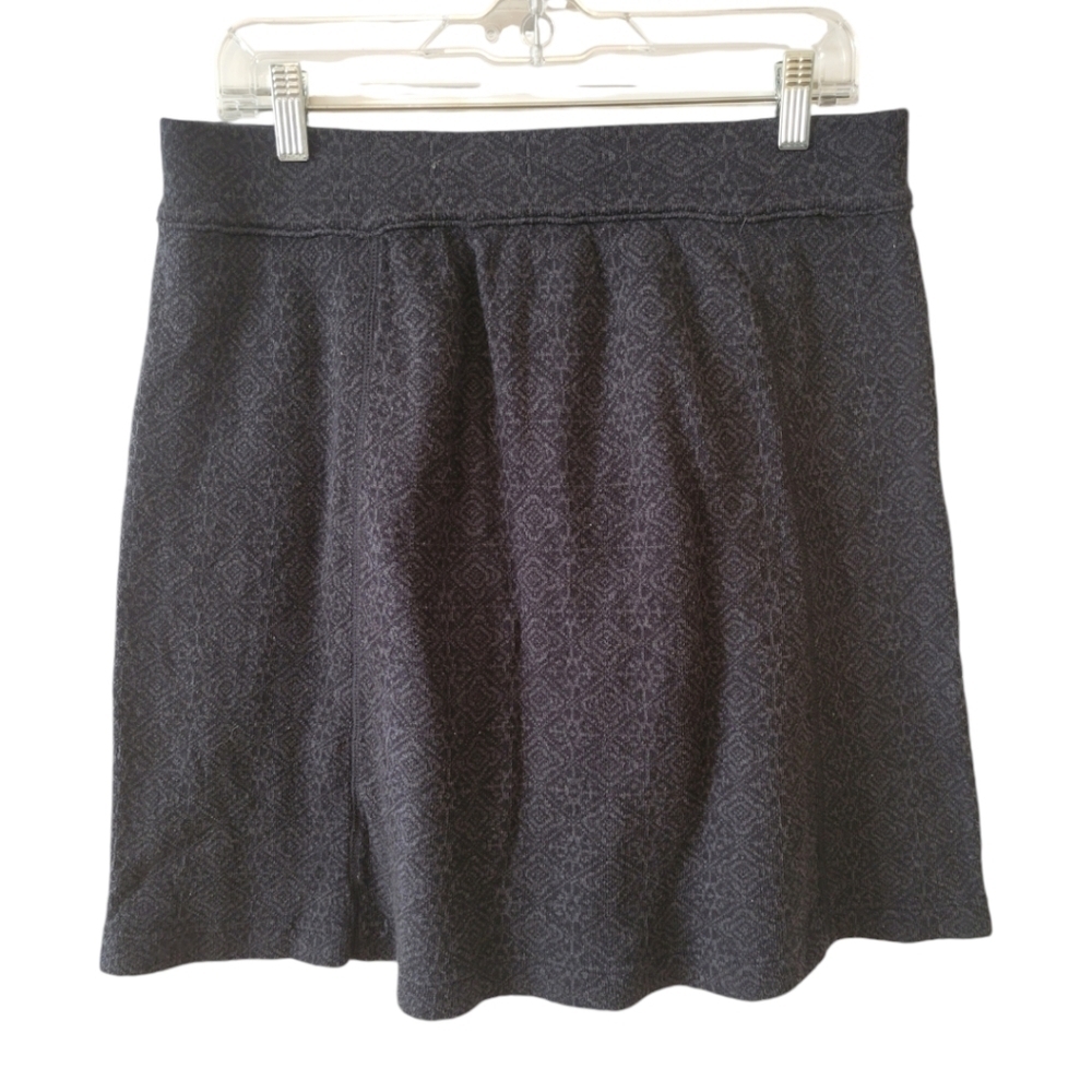 NWT Dakini Gray Cotton‎ Knit Skirt Size Large